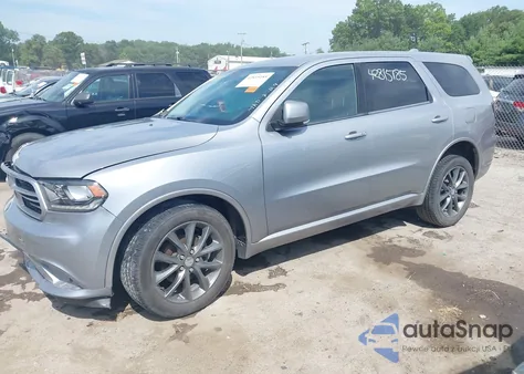 2017 Dodge Durango Gt Awd z USA, uszkodzony, nr VIN 1C4RDJDG8HC814299